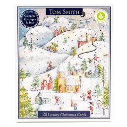 20 felicitari de Craciun Deluxe Tom Smith