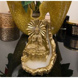 Fantana Gold Buddha Aromaterapie Fum Curgator cu Efect de Cascada Cadou Set 40 conuri aromatice - Copie