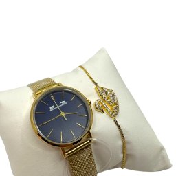 Set Ceas Golden Dream Matteo Ferari Bratara Swan