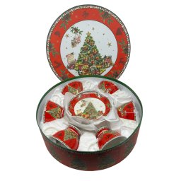 Cadou Craciun Set 6 Cani Christmas Tree