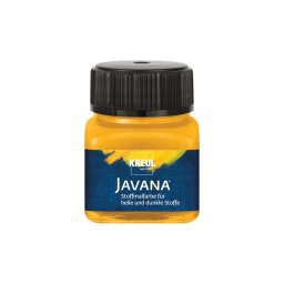 Vopsea pentru textile deschise și închise la culoare Javana, 20 ml, auriu