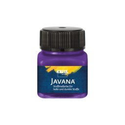 Vopsea pentru textile deschise și închise la culoare Javana, 20 ml, violet