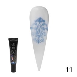 Gel vopsea pentru pictura si stamping Painting+Stamping cu sclipici 8ml, 011