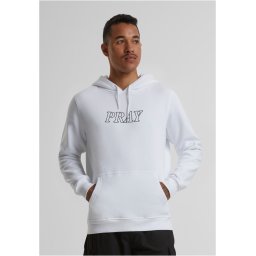 Pray Hands Hoody White