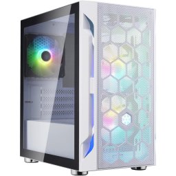 Carcasa SST-FAH1MW-PRO mATX Alb