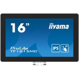 Monitor LED TF1615MC-B1 16:9 M-Touch VGA+HDMI+DP, Negru