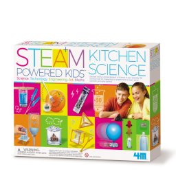 Kit experimente stiinta in bucatarie, Kitchen Science, STEAM, 4M