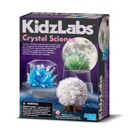 Joc educativ stiinta cristalelor, model Crystal Science, 4M
