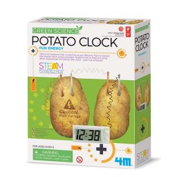 Joc educativ ceasul cartof, model Potato Clock