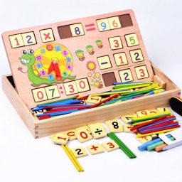 Tabla educativa multifunctionala cu numere