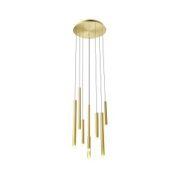 Lustră LED pe cablu MADISON Redo 01-2050 8xLED/4W/230V auriu