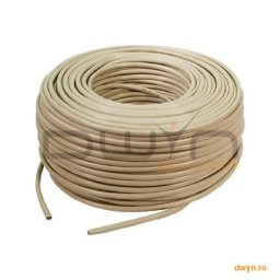 Cablu FTP LOGILINK, cat. 5e, 4x2 AWG 26/7, PVC, 305m, 'CPV0016'