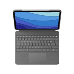 Logitech Husa protectie cu tastatura Folio Touch 920-010255 Oxford Grey pentru iPad Pro 11 inch (1st/2nd/3th Gen.)