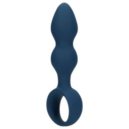 Loveline - dildo anal inel - mediu (albastru)