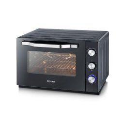 Cuptor Cuptor Electric Pizza T-MLX53301, 60 Litri, 8 Functii de Gatire, 2200 W, Grill Electric, Clasa A, Negru
