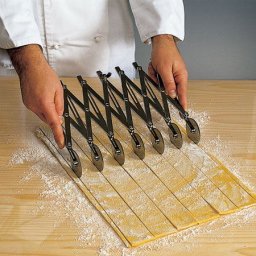 Cutit Inox Extensibil cu 7 Lame Circulare Netede