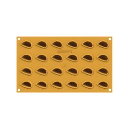 Forma Silicon Silikomart NaturaE Usturoi 3.3 x 1.96 x H 1.97 cm, 4 ml, 24 cavitati