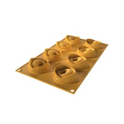 Forma Silicon Silikomart NaturaE Tortellino O 5.4 x H 2.2 cm, 20 ml, 8 cavitati