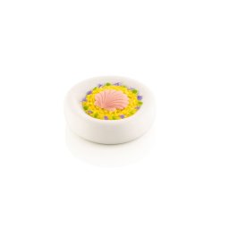Forma Silicon Silikomart NaturaE Scoica 7.2 x 6.5 x H 0.9 cm, 15 ml, 8 cavitati