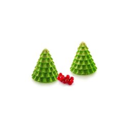 Forma Silicon Brad Craciun (Sapin Magique) O 6.7 x H 7.4 cm, 6 cavitati, 85 ml
