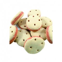 Biscuiti caini Sandwich Burger, variante red burger, red heart, 10 kg
