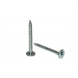 Autofiletant zincat cap plat si saiba (Lungime: 41 mm, Diametru: Ø 4.2 mm)