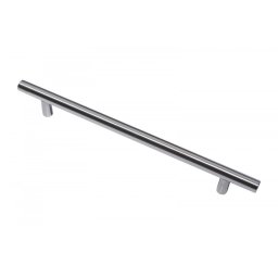 Manere pentru mobilier model FI 12, finisaj inox (Distanta dintre gauri: 256 mm)
