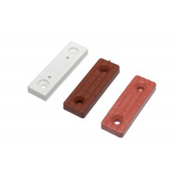 Alunecatori dreptunghiulari 53x19 mm (Culoare: Cires)