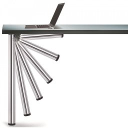 Picior rabatabil pentru mese model F50, FI50x710 mm, finisaj crom lucios