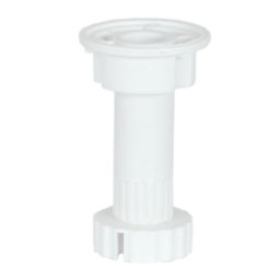 Picioare reglabile pentru bucatarie 3 componente (Finisaj: Negru, Inaltime: 80 mm)