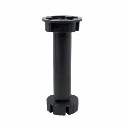 Picioare reglabile pentru bucatarie 2 componente model ITALIA (Finisaj: Negru, Inaltime: 100 mm)