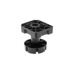 PICIOR REGLABIL BUCATARIE H=85-125 mm NEGRU -GTV NM-MLA-85-125