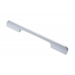 Manere pentru mobilier model W4002 (Finisaj: Aluminiu, Distanta dintre gauri: 192 mm)