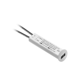 Intrerupator cu senzor de miscare pentru banda LED, Fi 15 mm, L=53 mm, finisaj alb AE-WBBUNI-10DIM