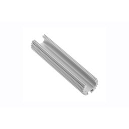 Profil aluminiu GLAX pentru banda LED, PA-GLAXDR-AL, FI 25mm, L=2000 mm