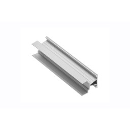 Profil aluminiu GLAX Mini pentru 2 benzi LED, PA-GLAXMNBDW3M-AL, max. 18 mm, L=3007 mm