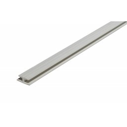 Profil H din plastic pentru PFL, L= 2 m (Culoare: Maro)