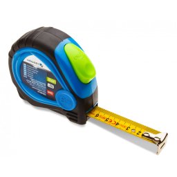 Ruleta HOGERT cu blocare (Lungime: 8 m, Model: Banda 25 mm)