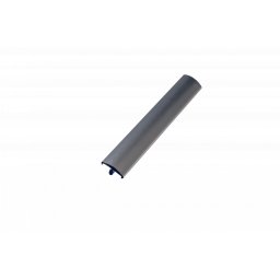 Bordura PVC tip T - 80 M/Rola (Culoare: Crom lucios)
