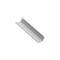 Profil aluminiu GLAX ingropat pentru banda LED, PA-GLAXWPKT-AL, unghi iluminare de 22 grade, L=2000 mm