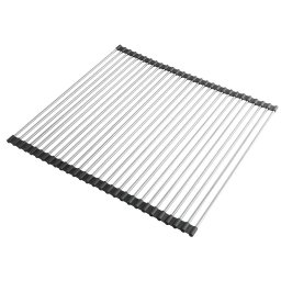 Scurgator rollup din inox, 468x444x10 mm