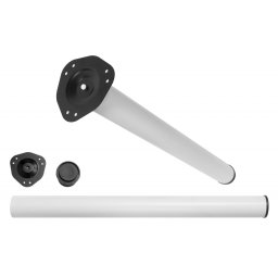 Picioare pentru mese model SOLUSA, FI 60mm, H 710 mm (Finisaj: Aluminiu, Inaltime: 710 mm)