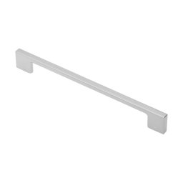 Manere pentru mobilier model B0014/W1203, finisaj aluminiu (Distanta dintre gauri: 96 mm)