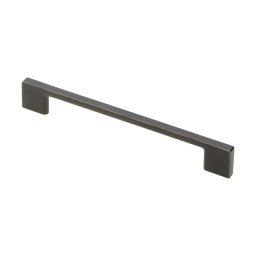 Manere pentru mobilier model B0014/W1203, finisaj negru/cupru antic (Distanta dintre gauri: 256 mm)