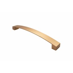 Manere pentru mobilier model B0010/W833, finisaj cupru periat (Distanta dintre gauri: 192 mm)