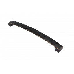 Manere pentru mobilier model B0010/W833, finisaj negru/cupru antic (Distanta dintre gauri: 224 mm)