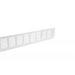 Grila IFL aerisire calorifer, finisaj alb (Latime: 70 mm, Lungime: 500 mm)