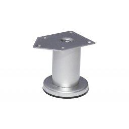 Picioare model FI 42, finisaj aluminiu (Inaltime: 50 mm)