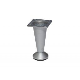 Picior conic model 265, finisaj aluminiu (Inaltime: 50 mm)