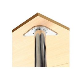 Picior pentru masa IFL, flansa tip V, FI60x710 mm, finisaj crom lucios